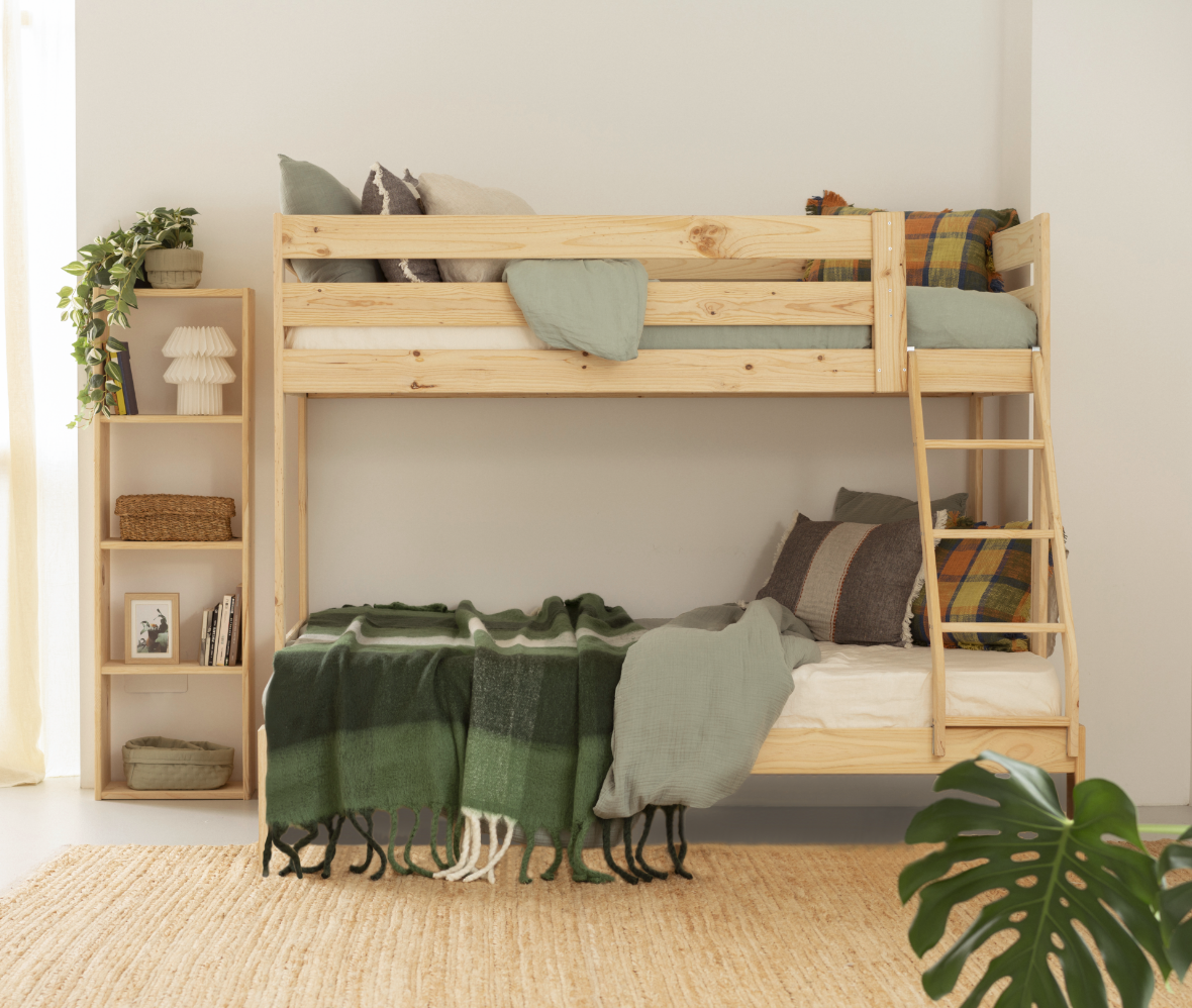 Descubra os nossos beliches triplos